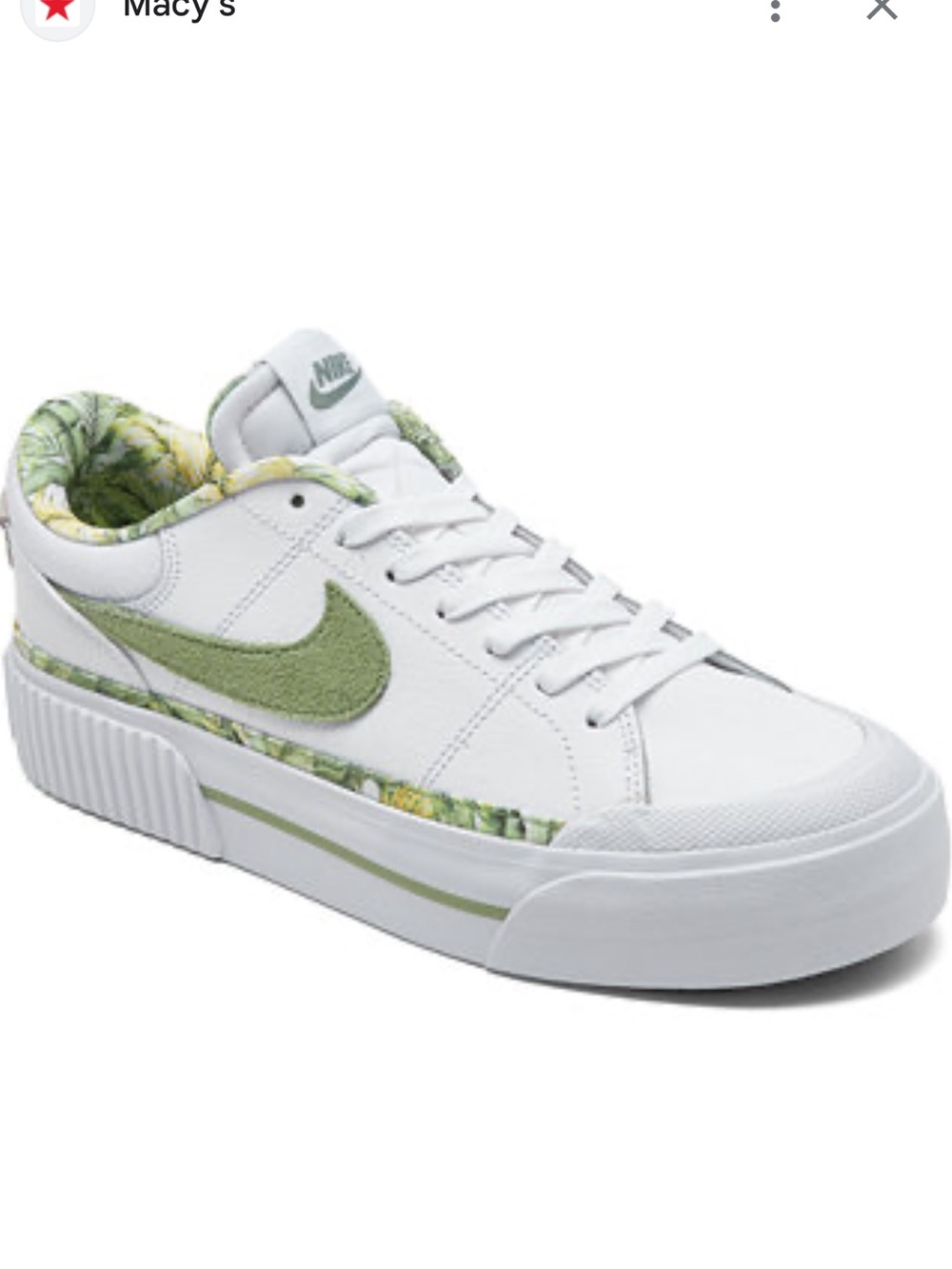 Nike Women's Court Legacy Lift Nike Court Tropical 7.5 sneakers